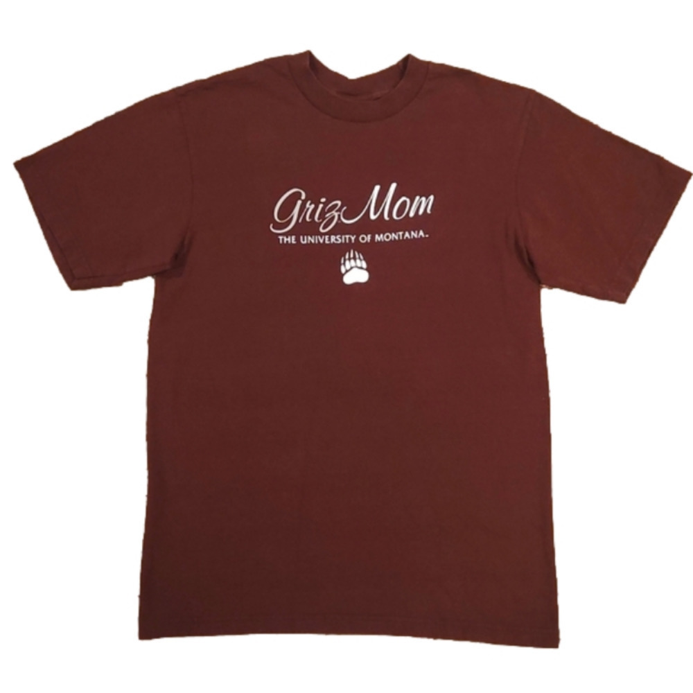 3/$20 Champion Maroon University of MT Griz Mom T-shirt